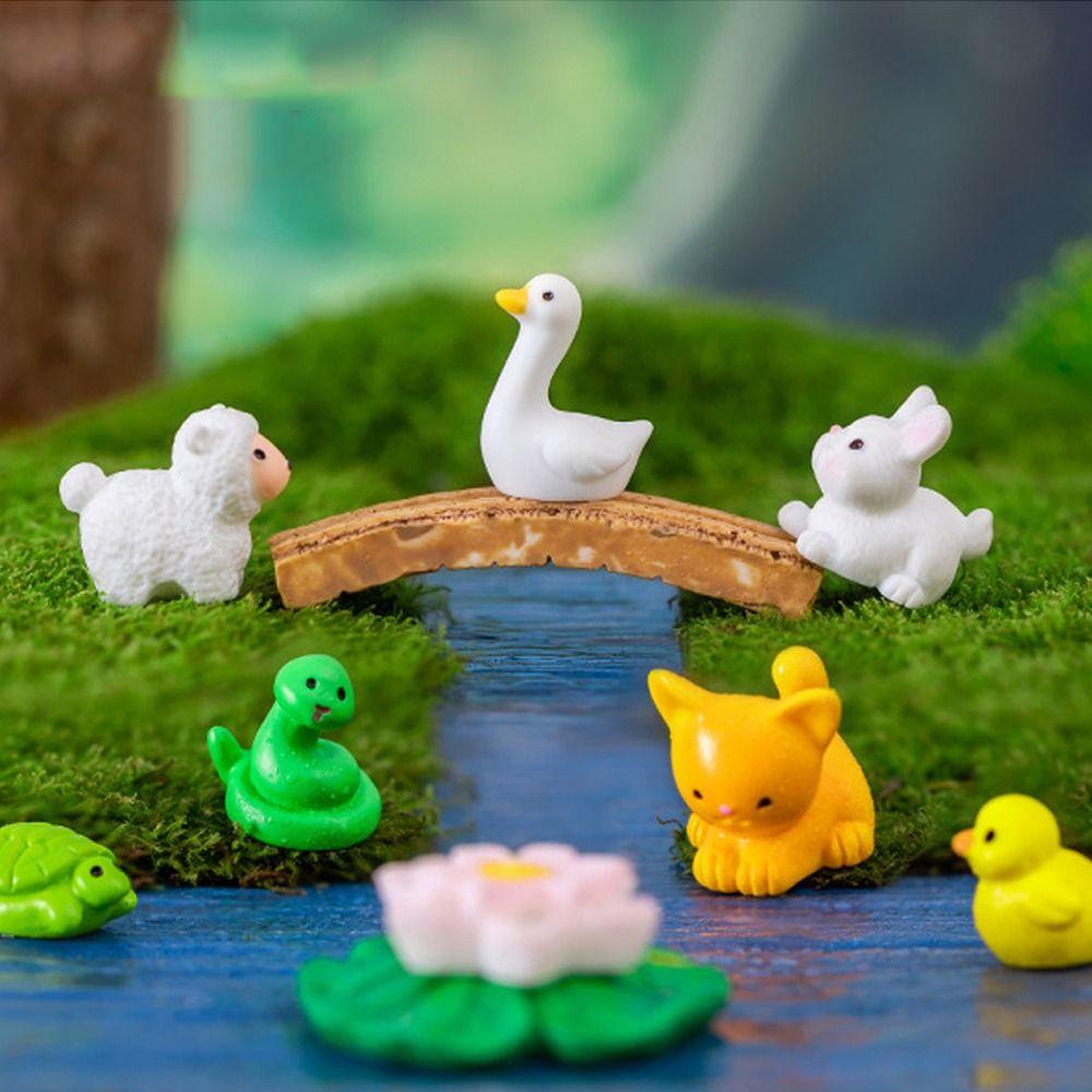 

Realistic Animals Micro Landscape Ornaments Animals Figurines Garden horse