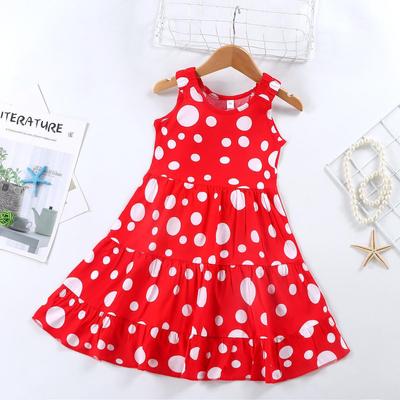 Girls' Cotton Silk Princess Cake Nightdress & Suspender Skirt