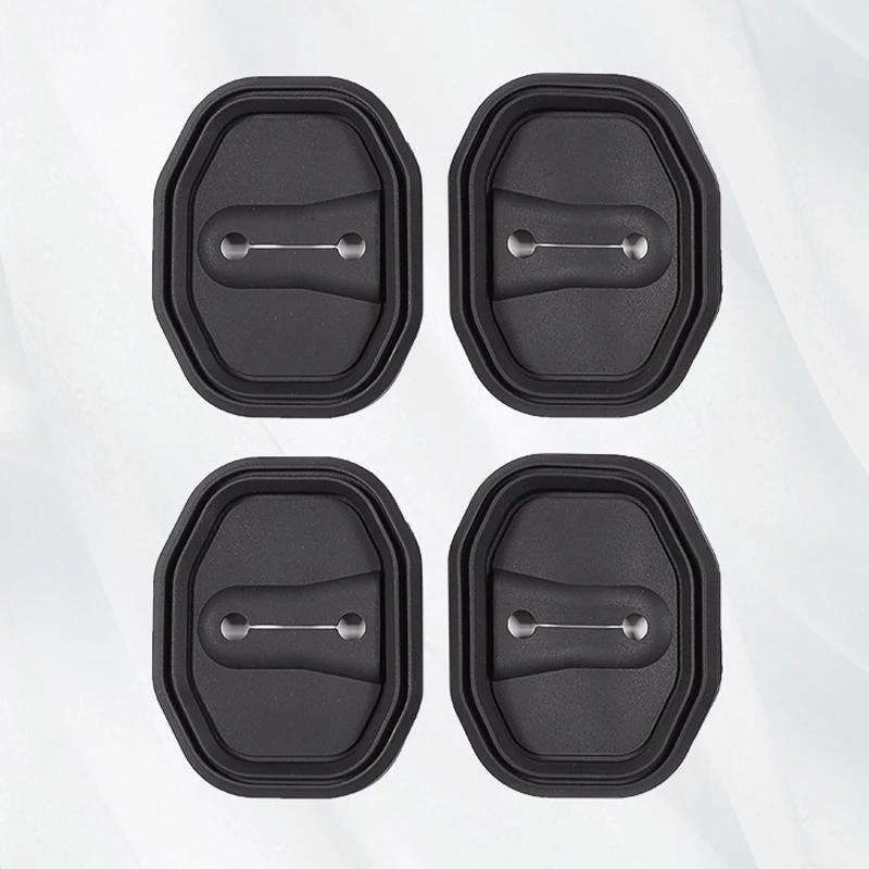 For BMW X3 G45 2025 Door Lock Covers Shock-absorbing Protective Sleeves Anti-collision Stickers Automotive Interior Accessories