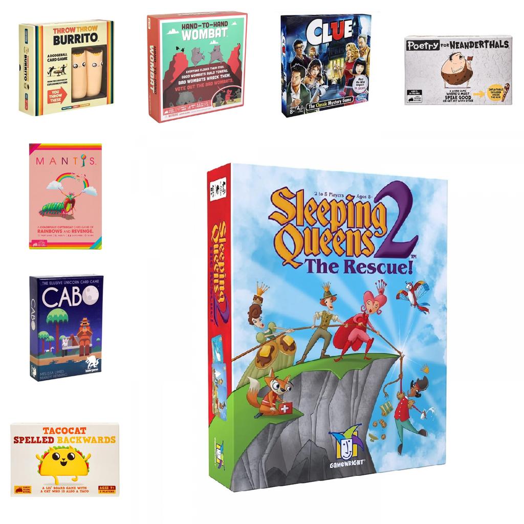 Throw Burrito Throw Card Board Games Family Entertainment Party Activity Item