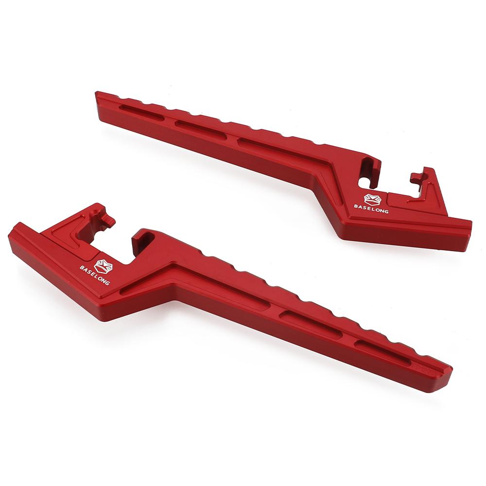 For Surron Light Bee X/S X/L1E Motorcycle Accessories Passenger Foot Peg Extensions Extended Footpegs Bike Dirt Bike Off-Road