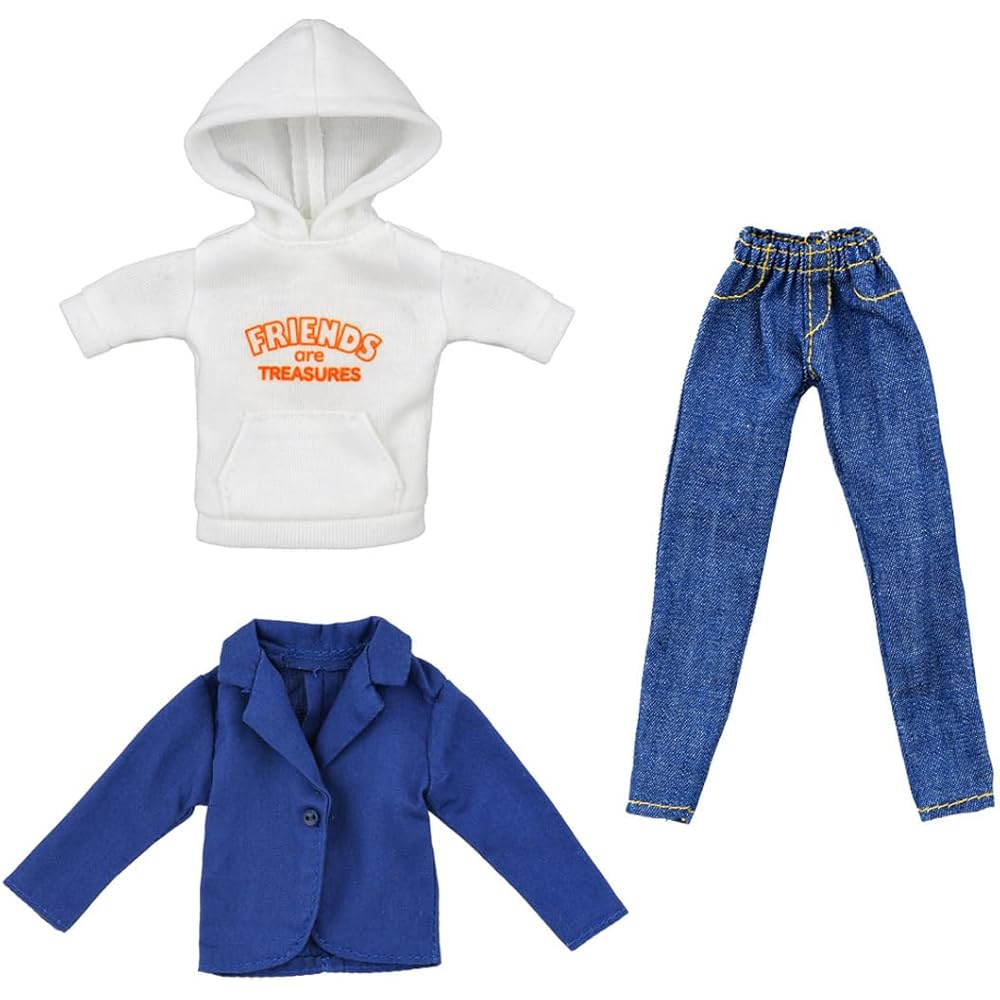 Takara Tomy Licca-chan Dress LW-24 Haruto-kun Outfit Set 3+ Years Dress-Up Doll Toy Safe ST Mark Certified