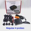 "12V Car Reverse Radar with LED Voice Alert and LCD Display"