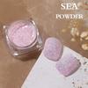 Aurora Effect Nail Art Powder Non-Floating Colorful Pastel Dust Ultra Fine Glitter Nail Powder