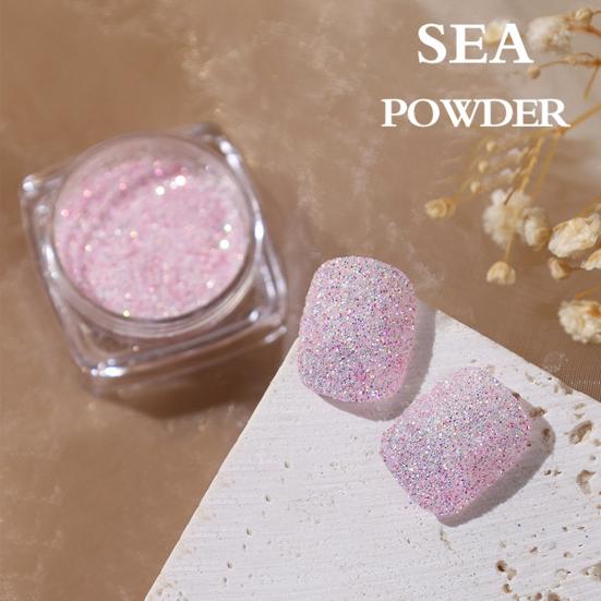 Aurora Effect Nail Art Powder Non-Floating Colorful Pastel Dust Ultra Fine Glitter Nail Powder