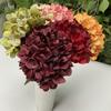 Artificial Flowers Silk Hydrangea Wedding Wall Home Decorations Kitchen Accessories Diy Bridal Bouquets Background Indoor Bonsai
