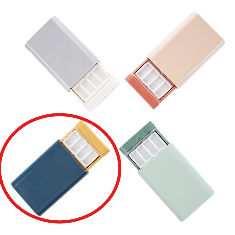 

24 Colors Mini 3D Printed Paint Box Portable Art Supplies Art Students Outdoor Sketching Painting Creation Travel Watercolor Box