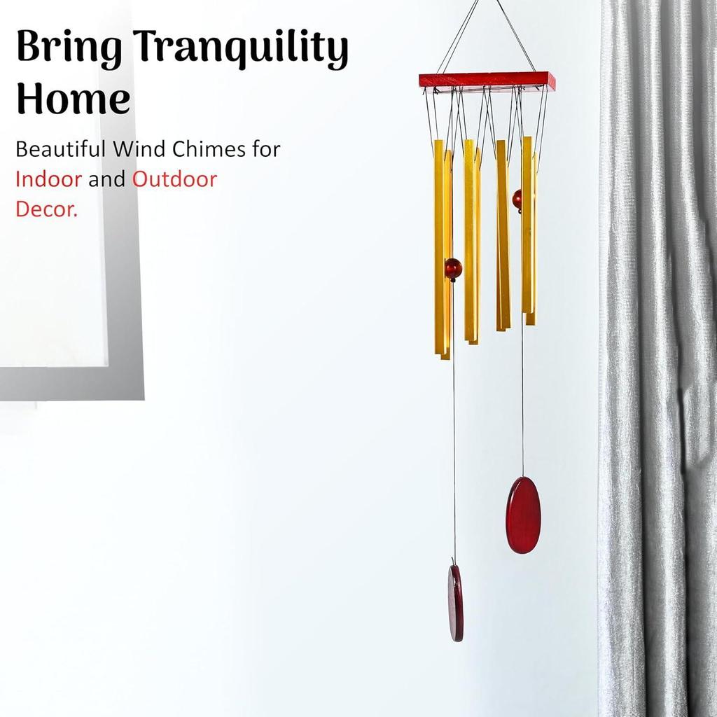 Home Décor Items for Positive Energy, Wall Decoration, and Housewarming Gifts | Hanging Decoration for Balcony and Room Décor, Gold