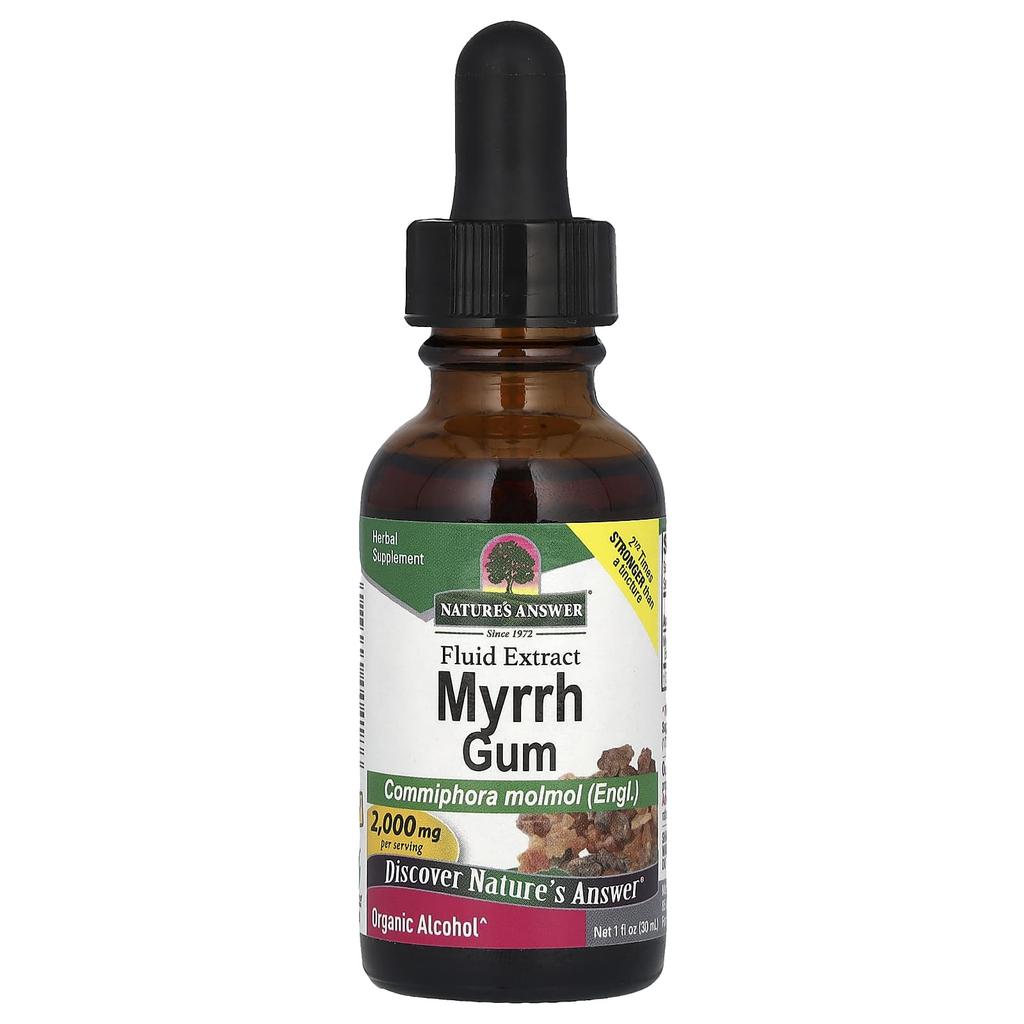 Nature's Answer Myrrh Gum, 2,000Mg, 30Ml(1Fl Oz)