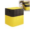 Black Yellow Splicing Woven Bag 100L/110L/140L/180L Quilt Storage Bag New Clothes Organizer