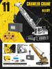 Alloy Remote Control Excavator Digger Vehicle Toy Bulldozer for Kids - Free Shipping