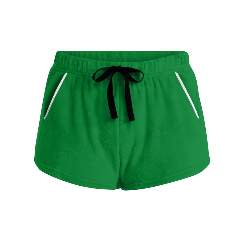 Women's Stretch Shorts Regular Fit Hiking Shorts Casual Sports Shorts Fleece Pants Large Shorts