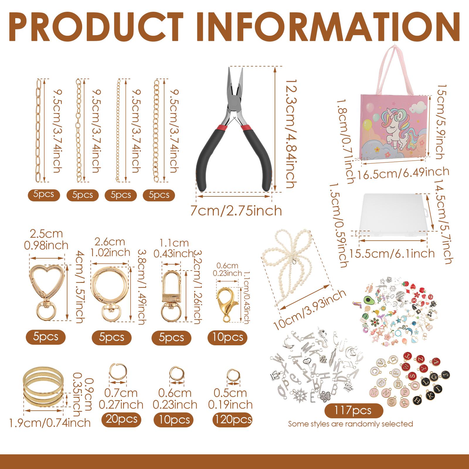 Набор для изготовления брелоков Практичный набор для подвесок на сумку Многофункциональные материалы для DIY брелоков для рукоделия и изготовления ювелирных изделий