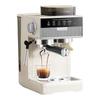 20bar Coffee Machine Semi automatic Home Small Cold Hot 2 Extraction 1.8L Capacity Double Cup Powder Bowl Compatible