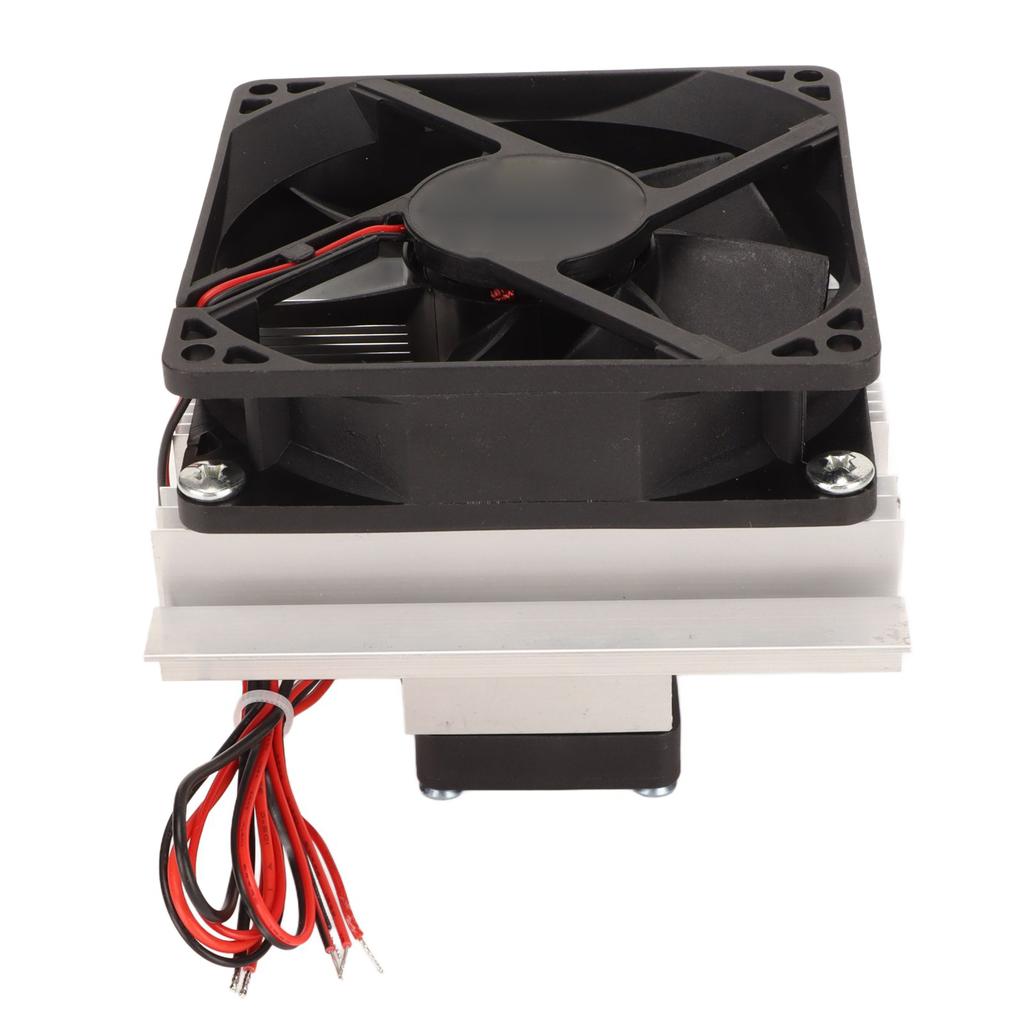 Halvlederkjøler DIY-sett 12V Termoelektrisk Kjøler for Minikjøleskap og Luft