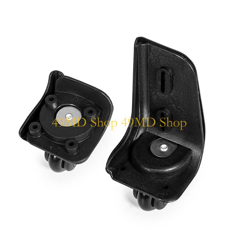 49MD Luggage Replacement Luggage Suitcase Caster with 4 Holes,360 Degree Rotation Spinner for Suitcase