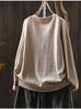 2026 Autumn Women's Pumpkin Print Knit Sweater: Age-Reducing Versatile Round Neck, Long Sleeve Top