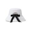 ANEW GOLF Women Ribbon Bucket Hat_Wh