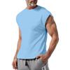 T-shirt Senza Maniche Uomo Vestibilità Muscolare Casual Larga Leggero Canottiera Palestra Allenamento Estate Gilet Fitness