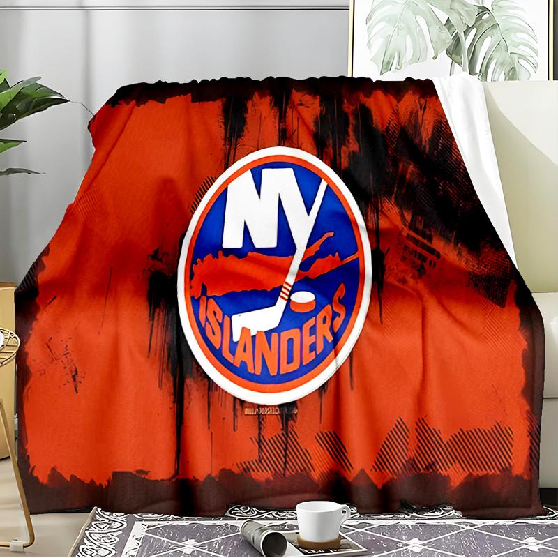 Islanders Blanket Flannel Throw for Sofa, Travel, Camping, Livingroom, Office, Chair and Bed Soft and Warm Holiday Birthday gifts