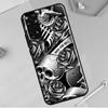 Rock and Roll Skull For Redmi Note 12 Pro Plus Cover For Redmi Note 10 8 9 11 Pro 12S 11S 10S 9S 9C 10C 12C Case