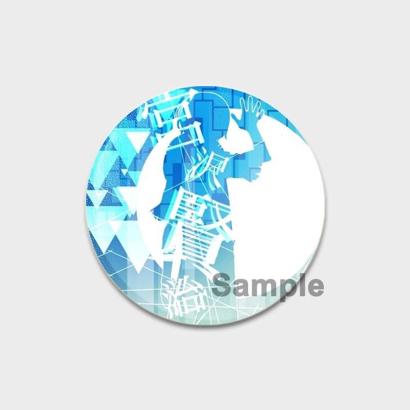 58MM 58mm Anime Bungo Toulaví psi Cosplay Odznak Roztomilá brož Nakajima Atsushi Kolekce Dazai Osamu Smaltované špendlíky na oblečení do batohu