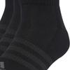 adidas Ankle Socks Unisex 3 Pack Black IA3944