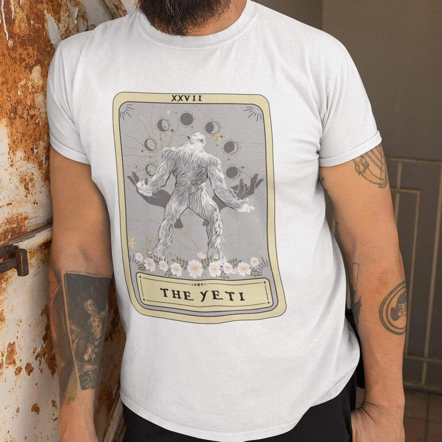 The Yeti Tarot Card Shirt S