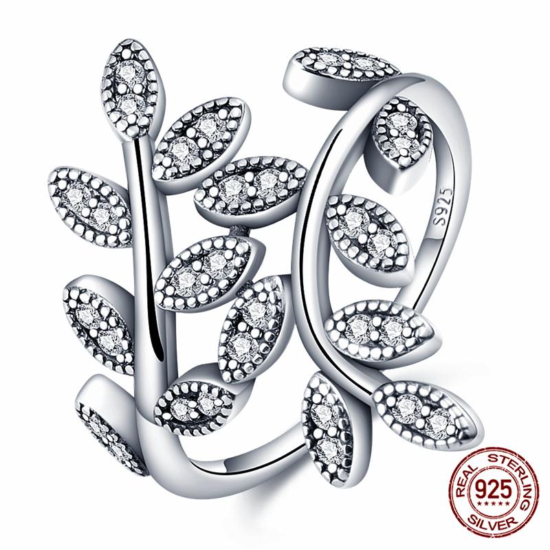 Brand New 100% Genuine 925 Silver Women's Ring Original Heart Crown Rose Gold Crystal Engagement Ring Wedding Anniversary Jewelr