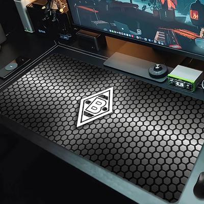 Borussia Mouse Pad Large Gaming Table Cushion Non-slip Laptop Tablet Big Mousepad XXL Mat Mini PC Playmat With Lock edge_XIA
