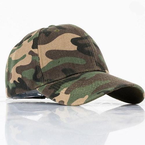 

Baseball Cap Outdoor Athletic Caps Leisure Army Camo Hat Sunscreen Duck Tongue Hat Snapback Caps Male s and Women s Camouflage C Practical Use