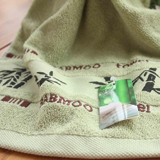 High Absorbent Bamboo Fabric Cotton Face Washcloth Quick-Dry Bath Towel Sheet