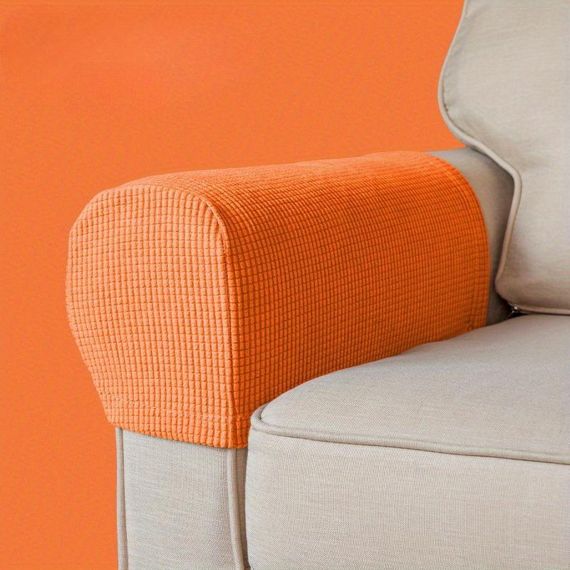 1pc elastic armrest spandex chair armrest sofa sofa elastic plaid pattern armchair living room home decoration set 1pc оранжевый 1990₽