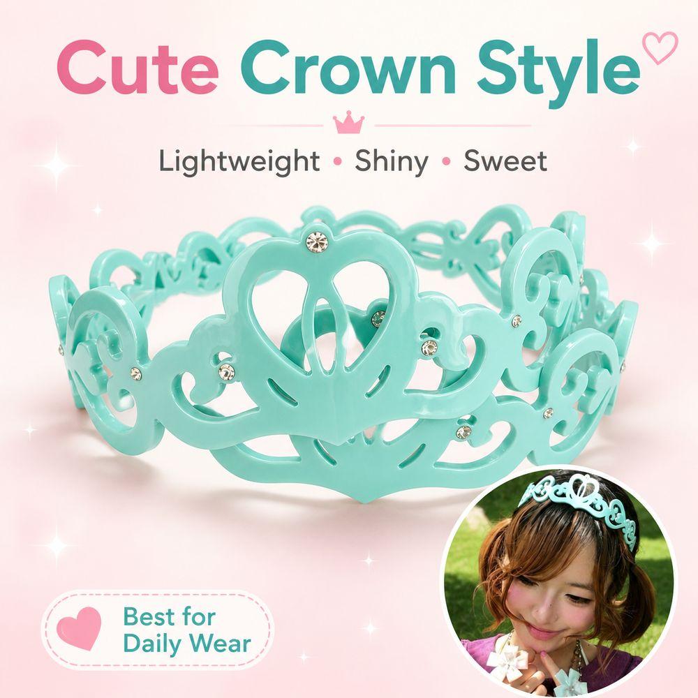 Diamond Ornament Vine Hair Accessory Acetic Acid Material Crown Hair Hoop Dress Up