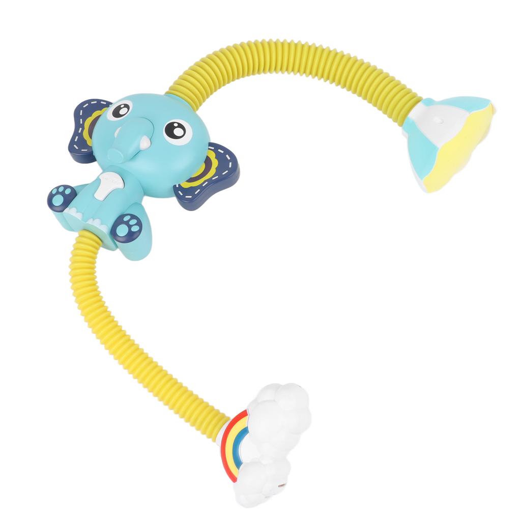 Electric Elephant Shower Elephant Water Spray Toy Bathtub Shower Head Toy for Infants Babies Toddlers