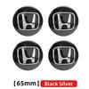 4 ks 56/60/65mm Středová krytka náboje kola pro vozy Honda Znakový emblém Samolepka pro Honda Civic Accord CR-V Fit HR-V Odyssey Autopříslušenství