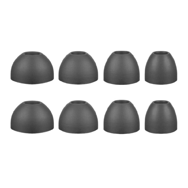 

Silicone Earbud Covers Eartips for In Ear Headphones Earphones Improved Auditory Experience (Multiple Size) чорний