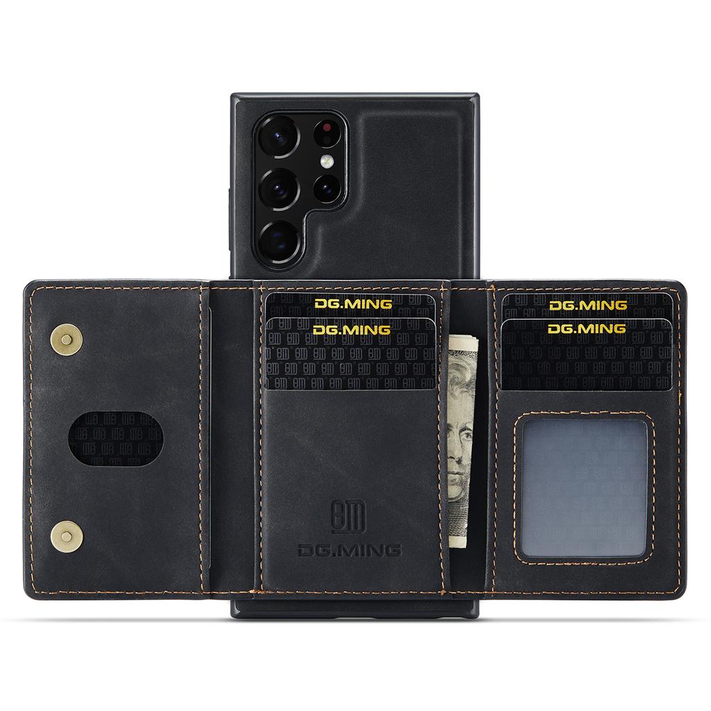 Pentru Samsung Galaxy S25 Ultra Husă PU+PC+TPU Acoperire Telefon Portofel Detașabil