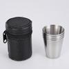 1 Set Hip Flask Shock-proof Good Sealing Capacity Portable 7oz Whiskey Liquor Pocket Flask for Man