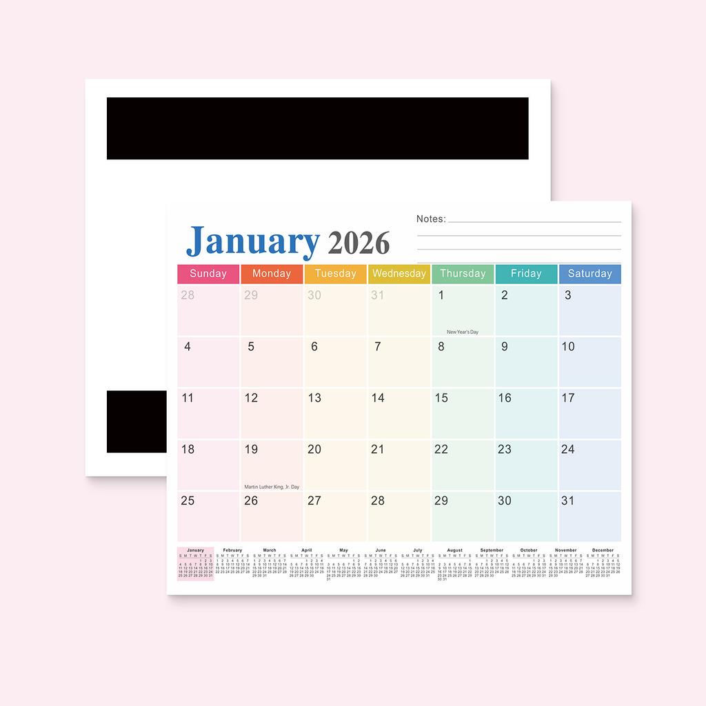 Refrigerator Magnets Calendar 2026 English Calendar 18 Month Magnetic Refrigerator Sticker Agenda Planner To Do List Home Decor
