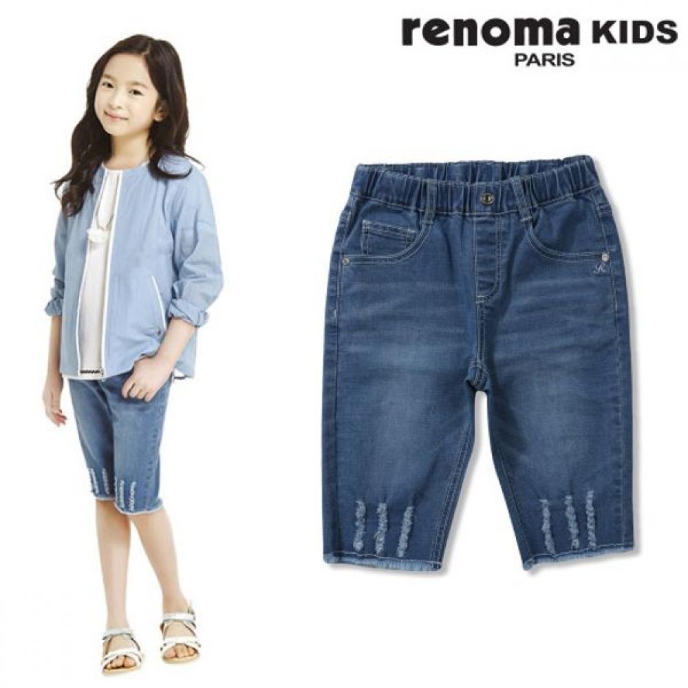 

[renoma Kids] Girls 5 Part Denim Pants R1921q212 R1921Q212_36 (indigo blue)/110