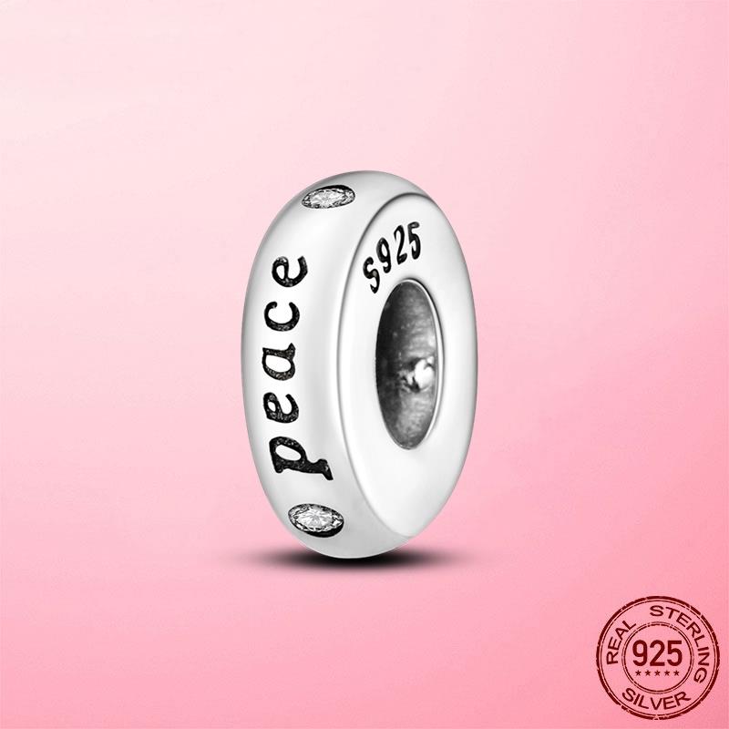 New 925 Silver Snake Coffee Cup Dog CZ Cactus Charms Beads Fit Original Women Bracelet Fine Silver Jewelry Gift