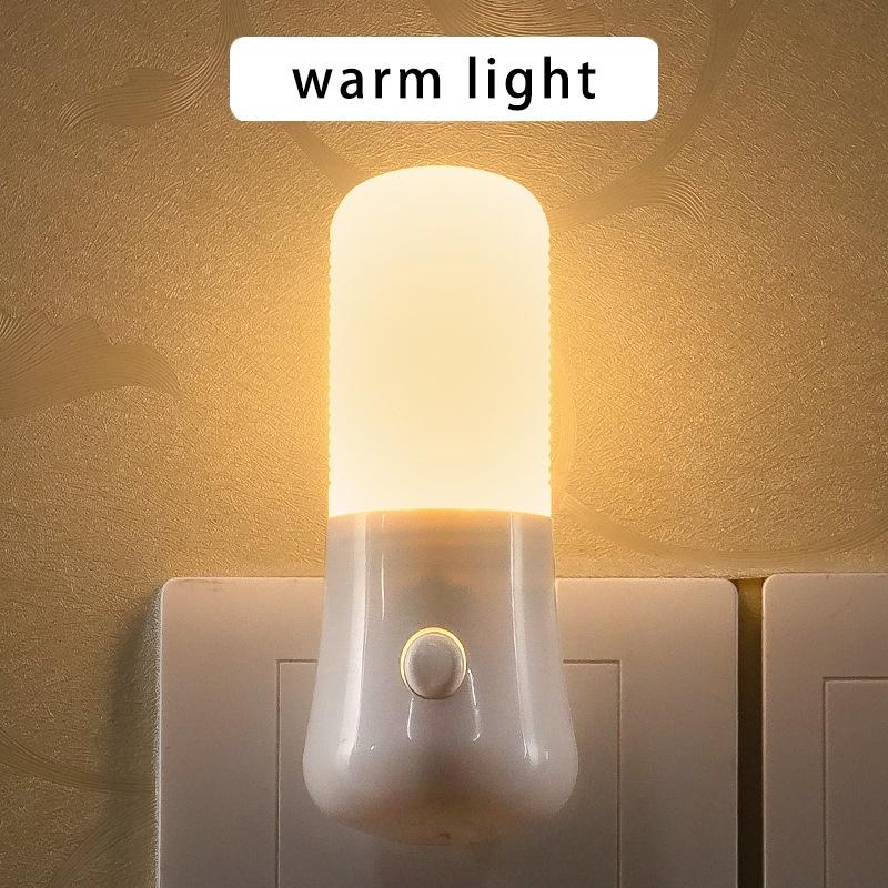 Light Controlled Dream 3000k 6000k LED Night Light Novelty Night Light US Plug Induction Night Lamp AC 110V 220V