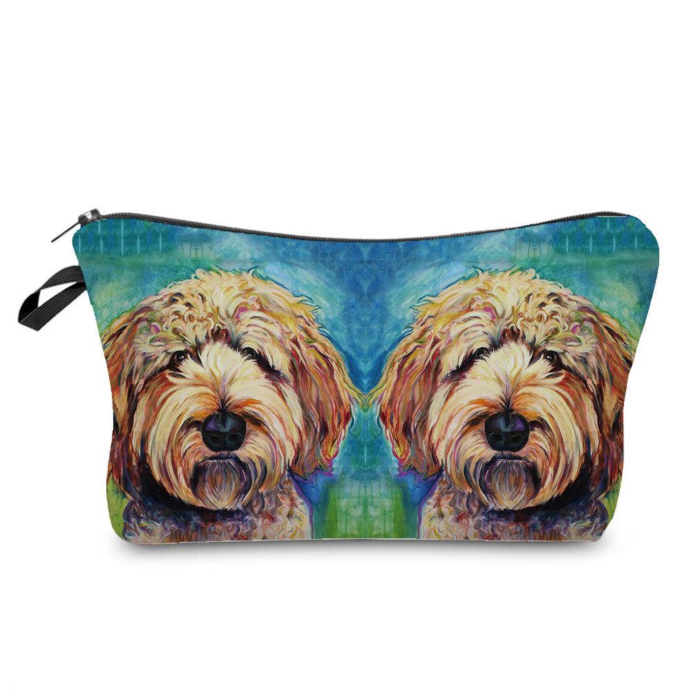 Women Animal Print Cosmetic Bag Toiletries Organize Travel Storage Case 6777