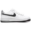 (GS) Nike Air Force 1 LV8 'White Black Mini Swoosh' Kids' CT5531-100