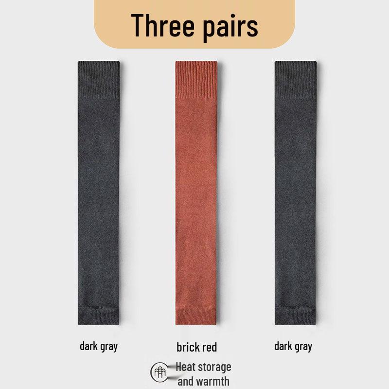 Verdickte Winter Kniehohe Stulpen und Überknie Frotteesocken