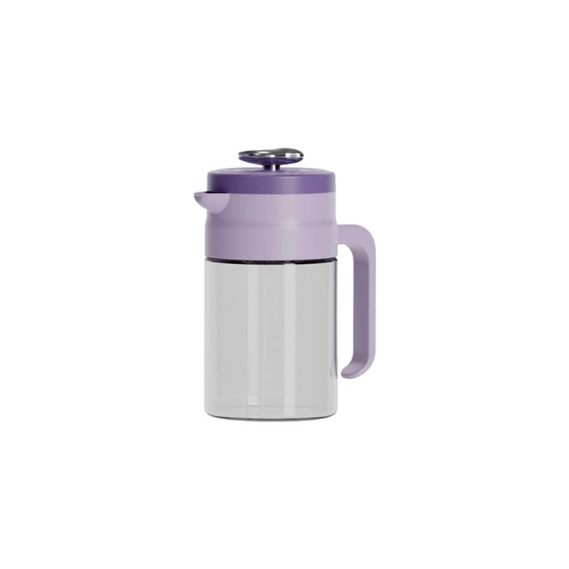 Extra Große 800/1500ml Teekanne mit Sieb und festem Borosilikatglas, auslaufsicheres Design für Eistees und Fruchtaufgüsse