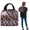 Goldrake Goldorak Anime Mazinger Z UFO Robot Grendizer Insulated Lunch Bag for Women Portable Food Boxes Thermal Lunch Box Tote