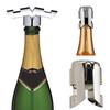 Durable Stainless Steel Champagne Sparkling Wine Bottle Plug Stopper Sealer