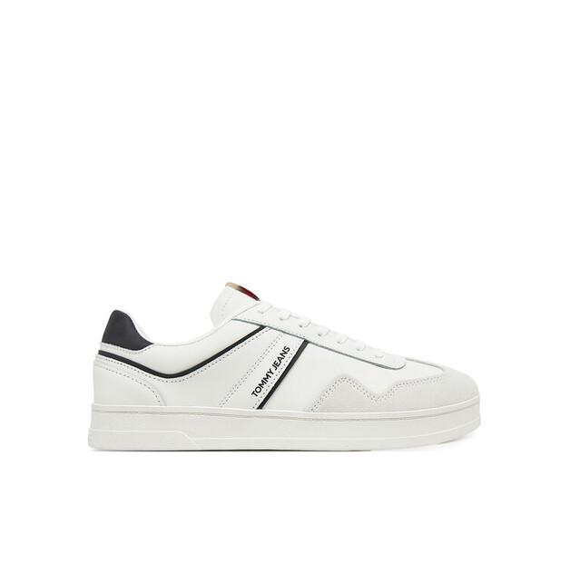 Мужские кроссовки Tommy Jeans The greenwich кожа em0em01571 белые